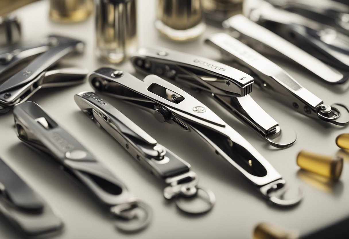 Clean, dry, and oil nail clippers. Store in a dry place. Avoid dropping or exposing to moisture