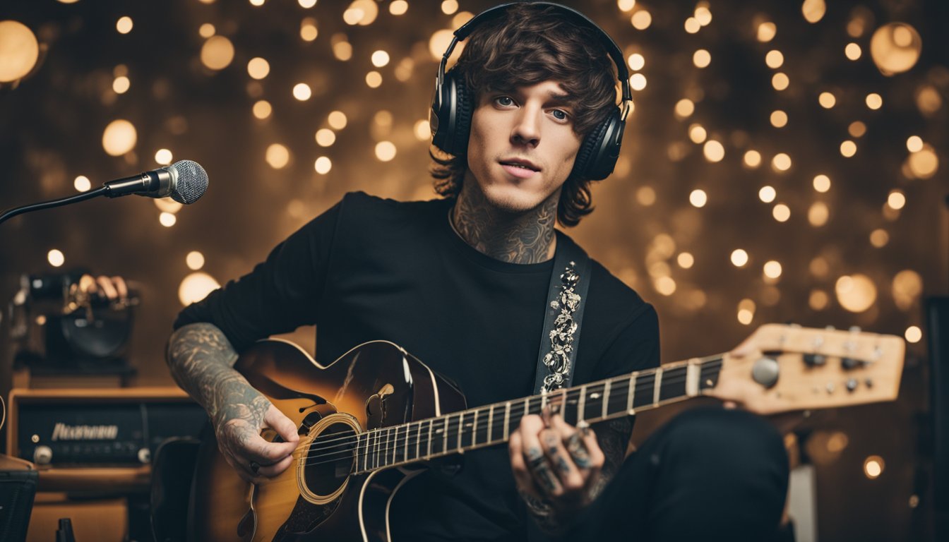 Oli Sykes' early life: childhood toys, music posters, and a passion for singing. Career beginnings: small gigs, a guitar, and a notebook filled with lyrics