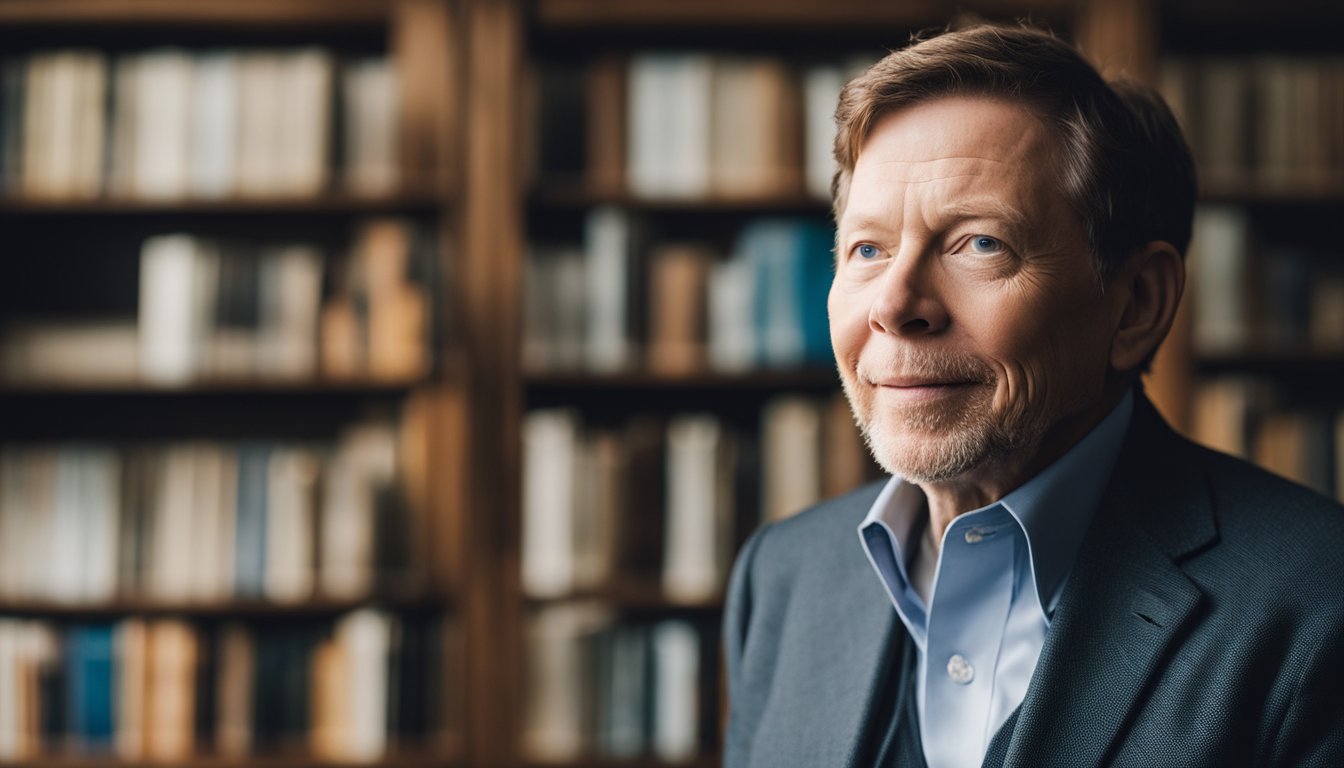 Eckhart Tolle's books, CDs, and speaking engagements generate his substantial net worth