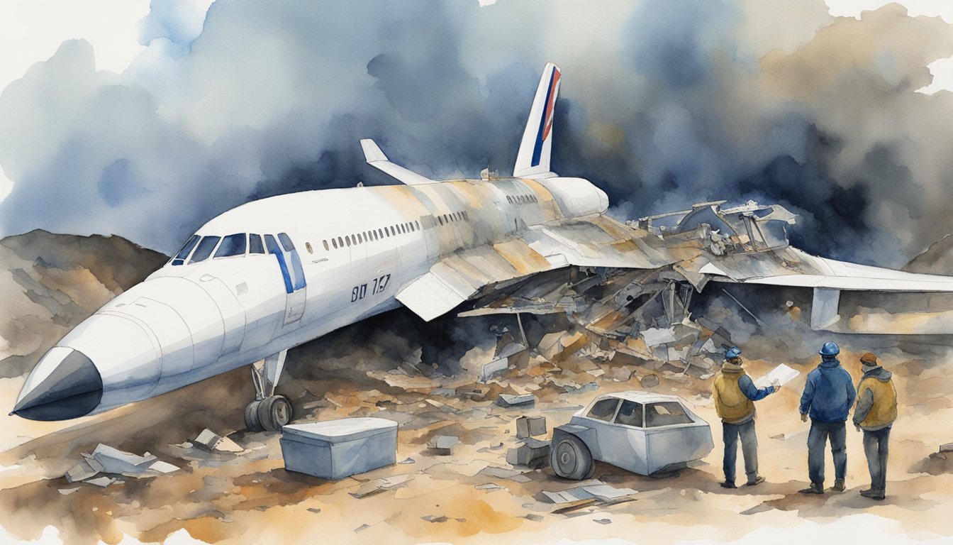 Investigators examine wreckage, analyzing data and debris.</p><p>Findings reveal crucial details of Concorde crash
