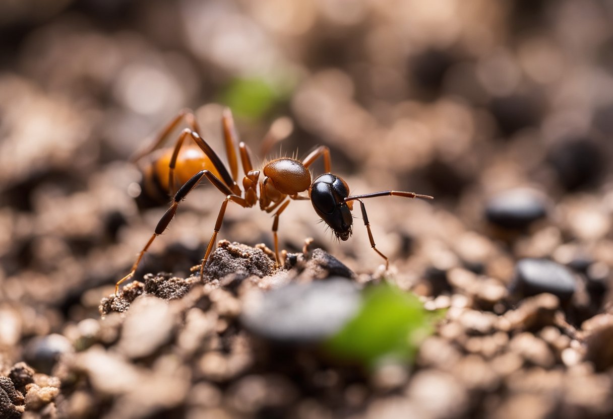 Prevention and eradication of ants, using bait to combat various species like carpenter ants, sugar ants, and black ants