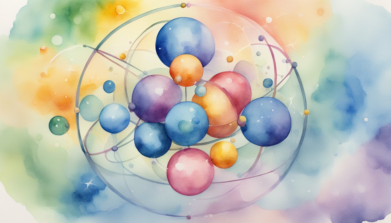 Protons, with a mass of approximately 1 atomic mass unit, are located in the nucleus of an atom, surrounded by electrons