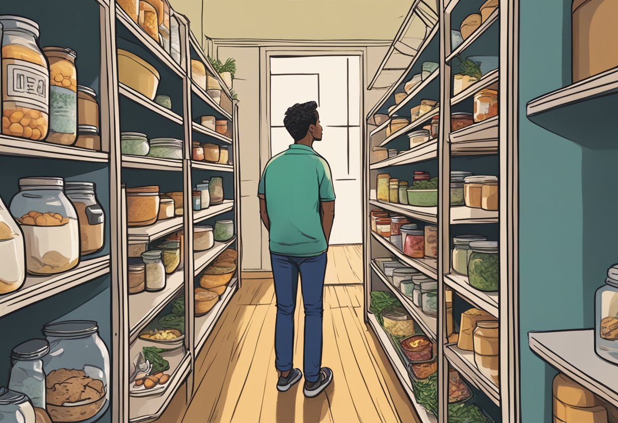 True Hunger Signals: A growling stomach, empty pantry shelves, and a longing gaze towards food