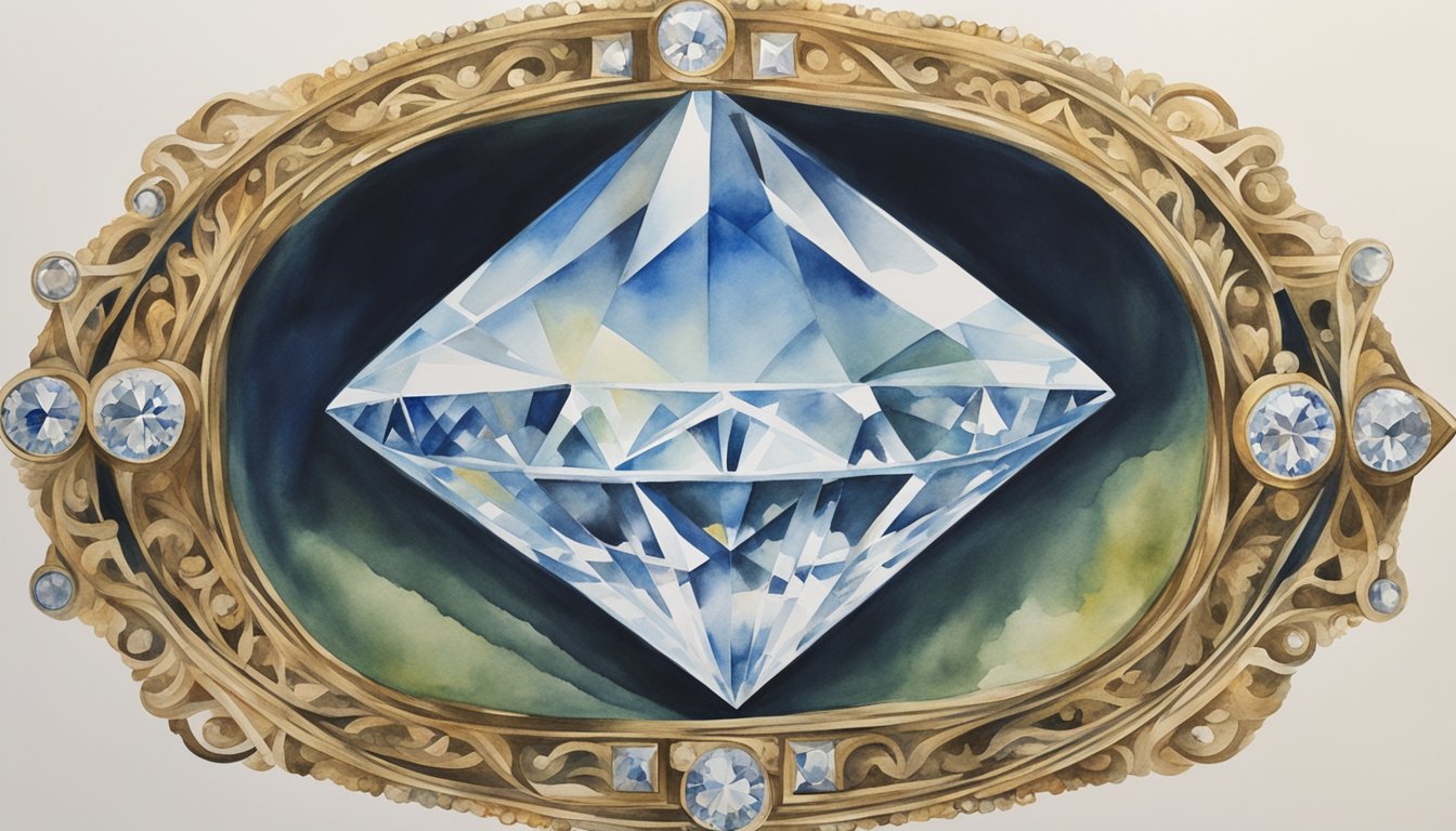 The Kohinoor diamond is displayed in a museum, surrounded by security and controversy.</p><p>Its history and ownership are debated worldwide