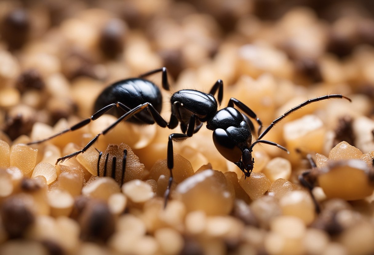 Various methods to combat kitchen sugar ants, getting rid of indoor ants