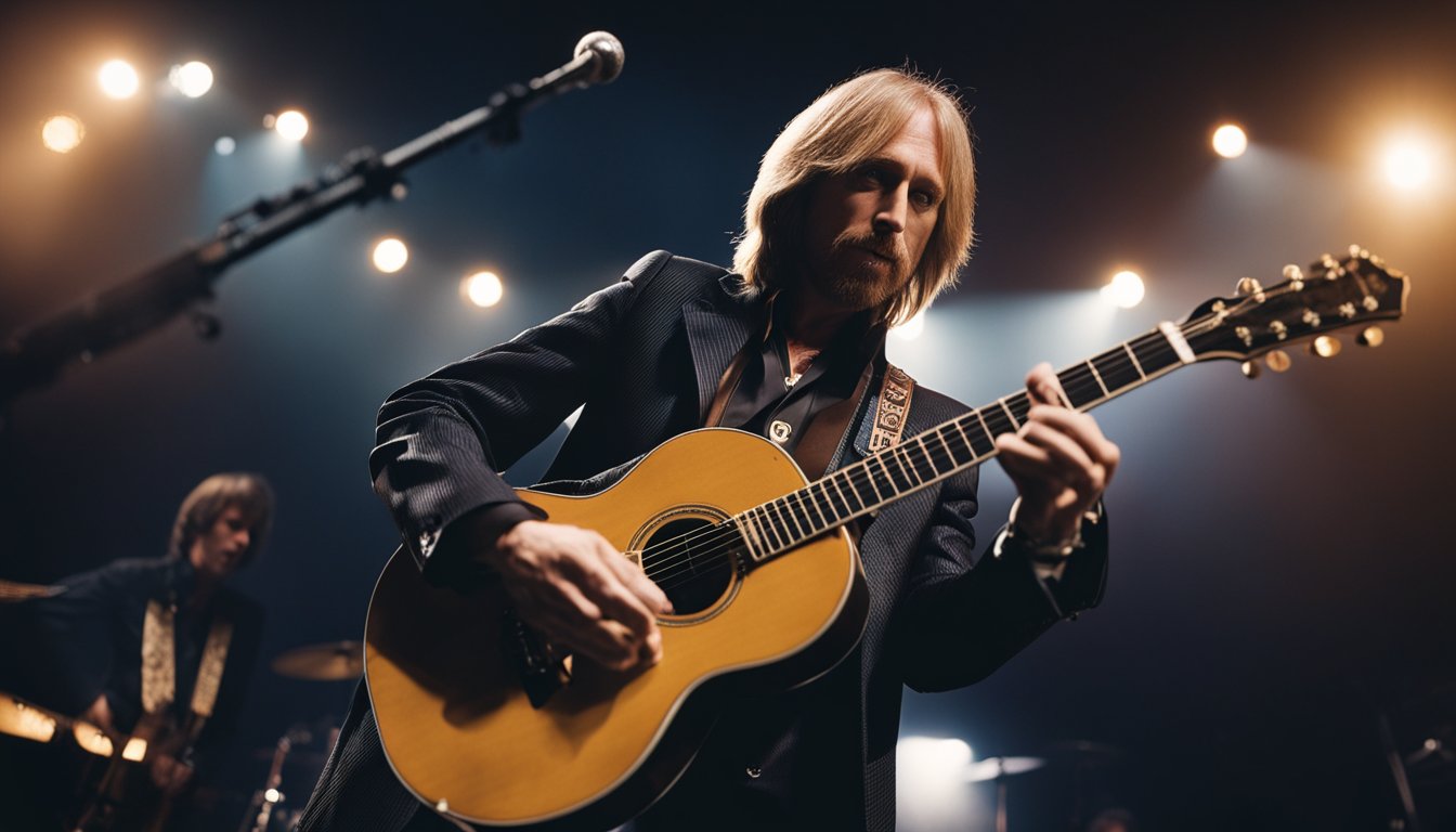 Tom Petty's early life: a small town, a guitar, and dreams of stardom. Career beginnings: smoky bars, late nights, and a relentless passion for music