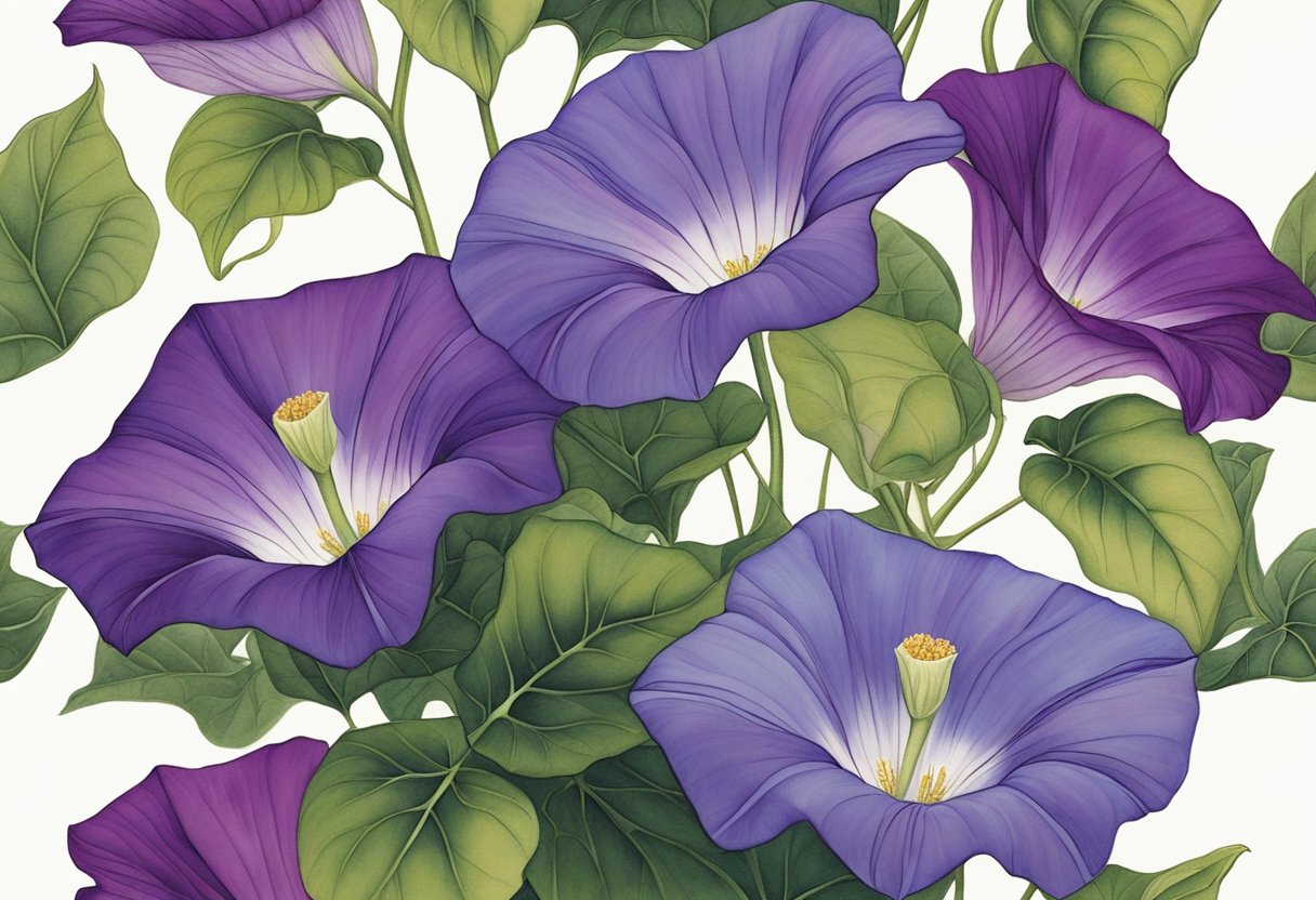 What Color Are Morning Glories: Unveiling Their Vibrant Palette