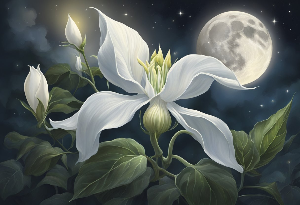 What Does a Moon Flower Look Like: Identifying This Night-Blooming Beauty
