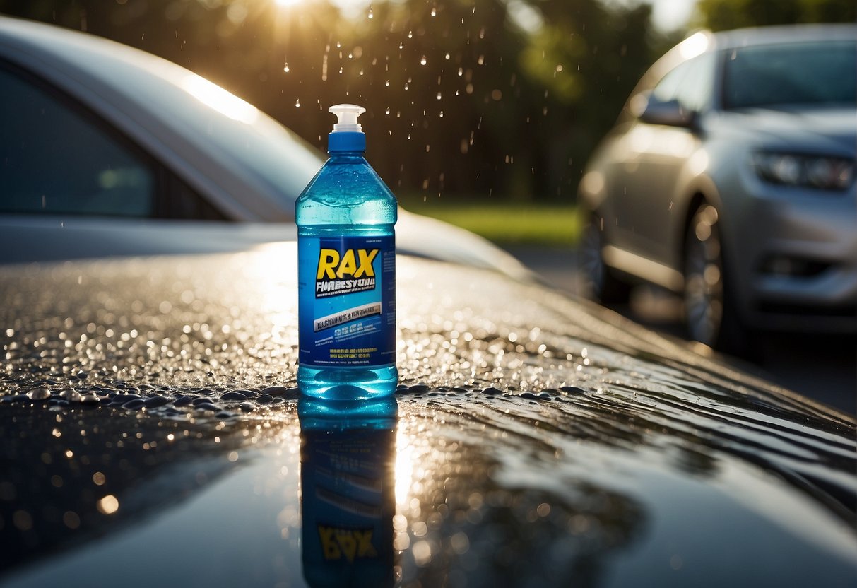 RainX 2in1 Windshield Washer Fluid A Clear Choice for Enhanced