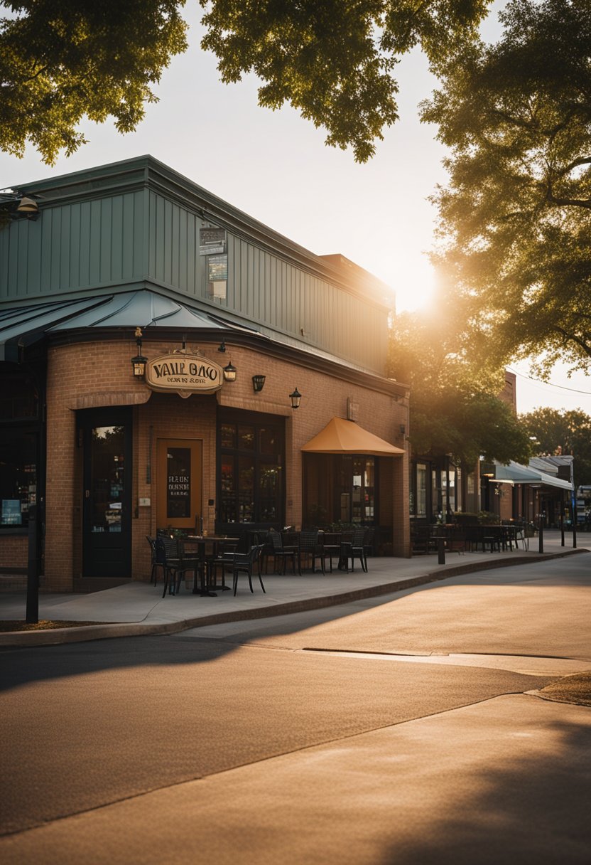 The sun rises over the quiet streets of Waco, Texas, as the early morning eateries begin to open their doors, welcoming the first customers of the day