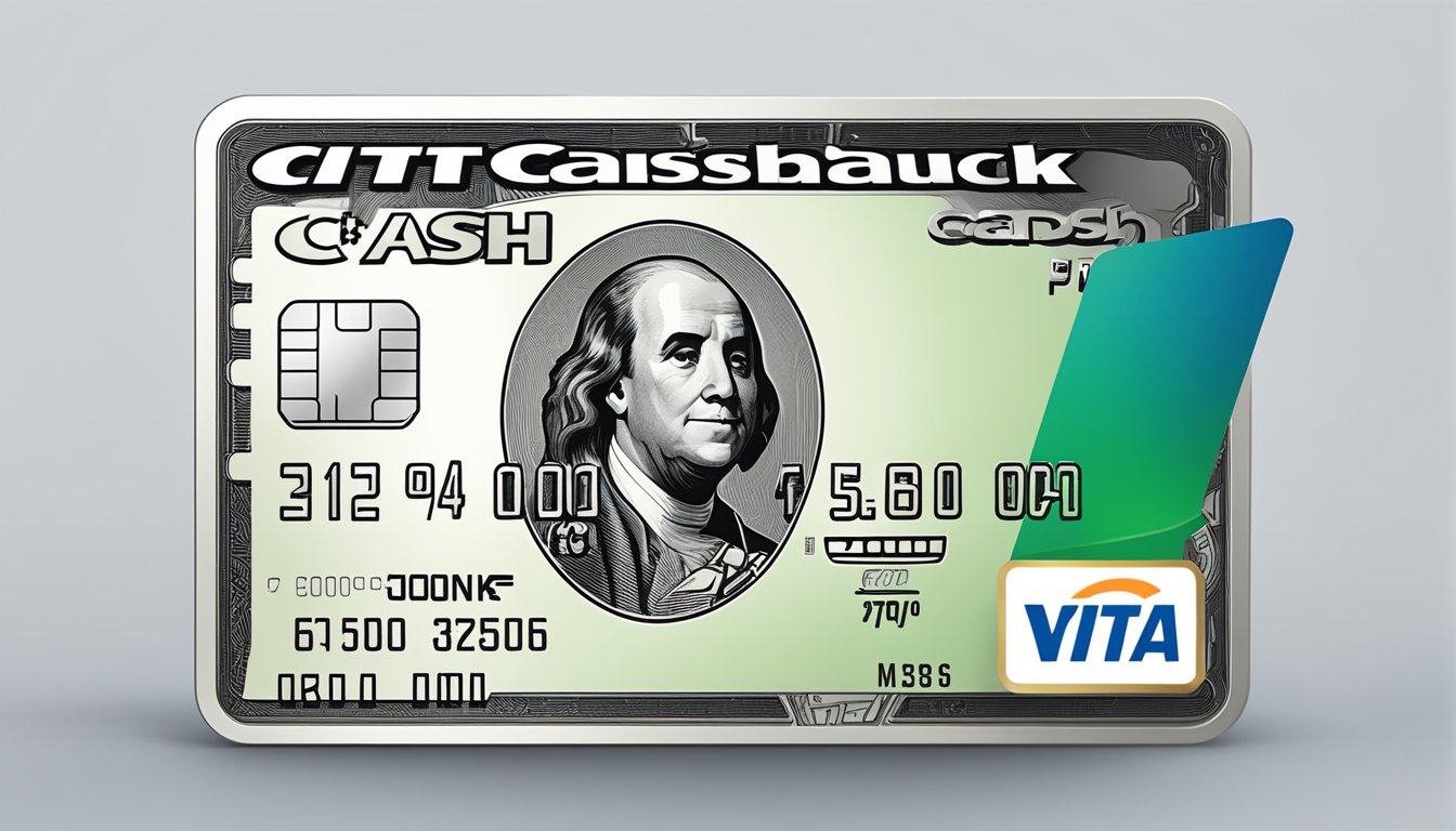 The Citi Cash Back+ Card is shown with its unique features highlighted, such as the cashback rewards and contactless payment capabilities