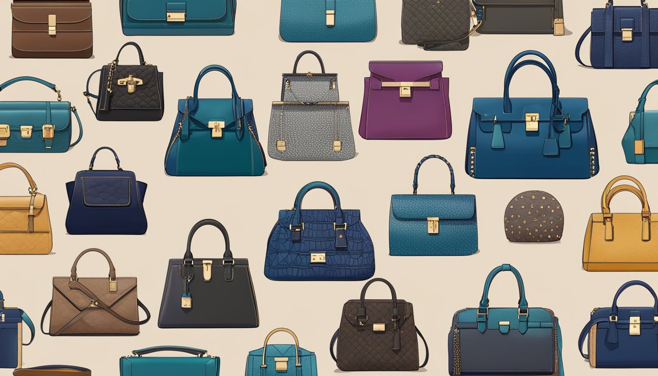 Luxurious leather, intricate stitching, and gleaming hardware showcase the craftsmanship of designer handbags for women