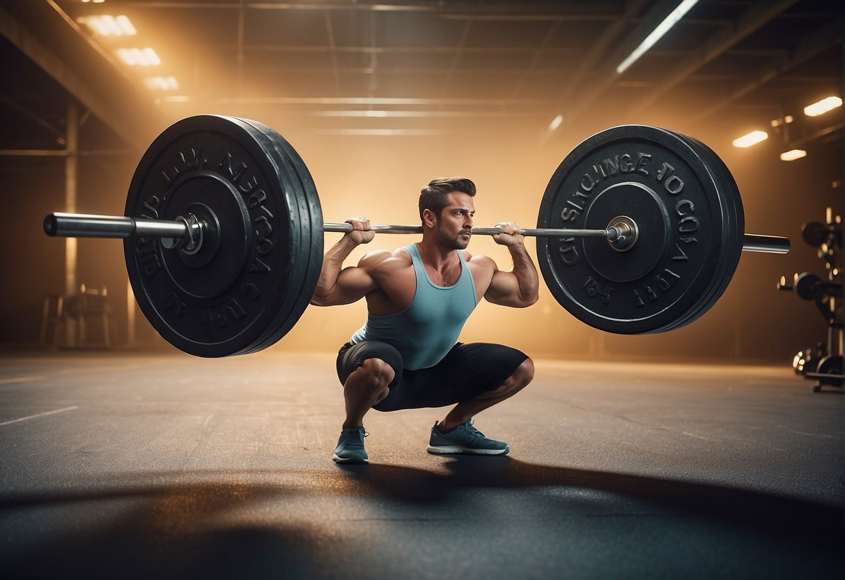 A person with a heavy load of dependents struggles to lift a barbell labeled "borrowing capacity," while a person with fewer dependents effortlessly lifts the same barbell