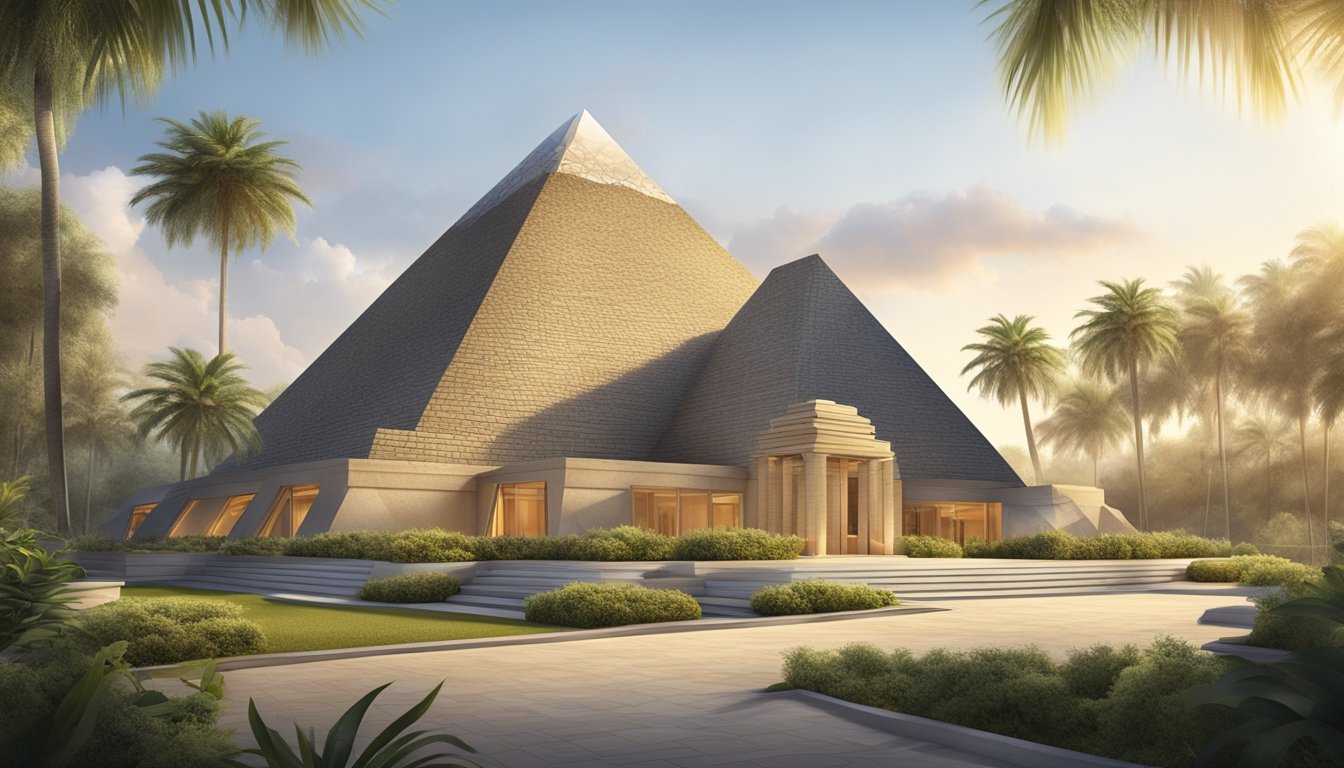 A luxurious pyramid with exclusivity at the top, followed by craftsmanship, and then quality materials at the base