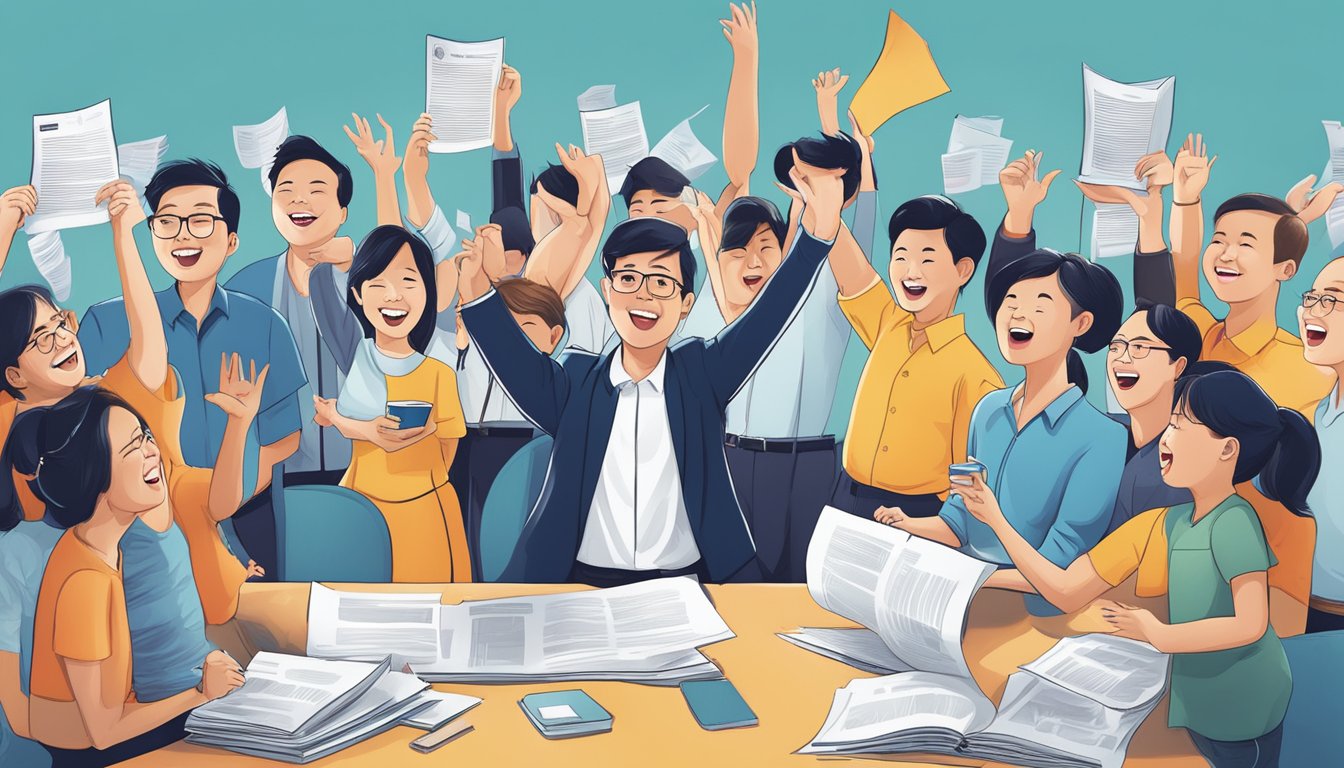 People engage with Straits Times brand, reacting positively