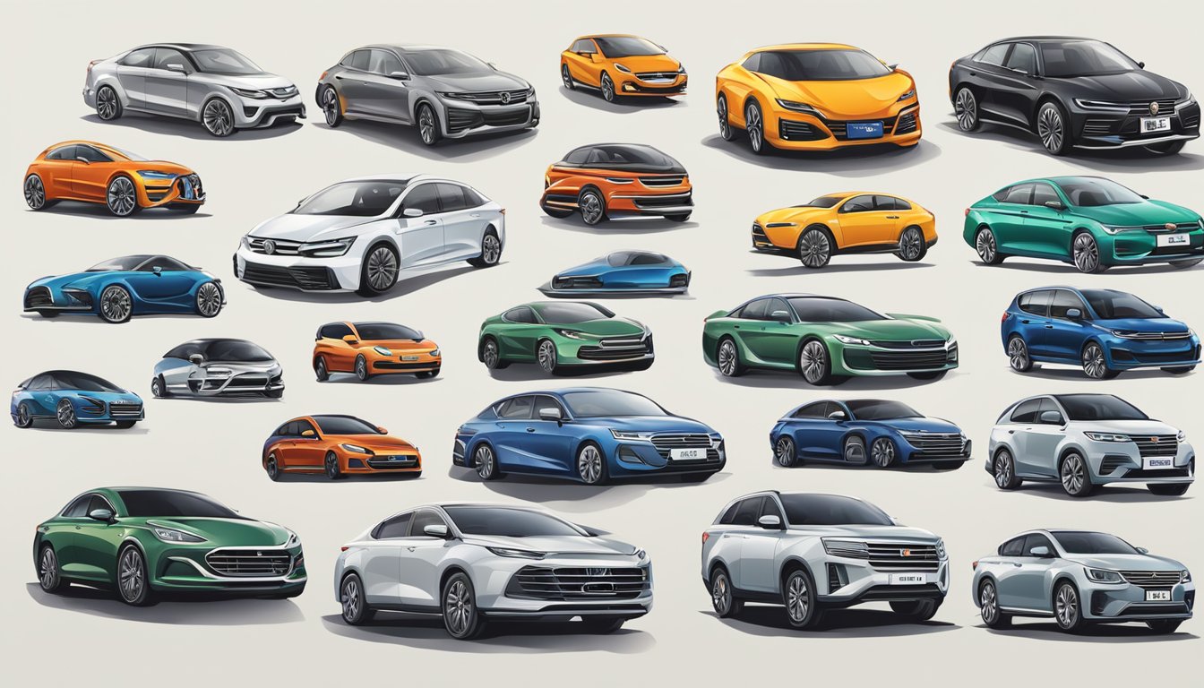 Chinese car logos evolve from ancient to modern, showcasing cultural and technological progression