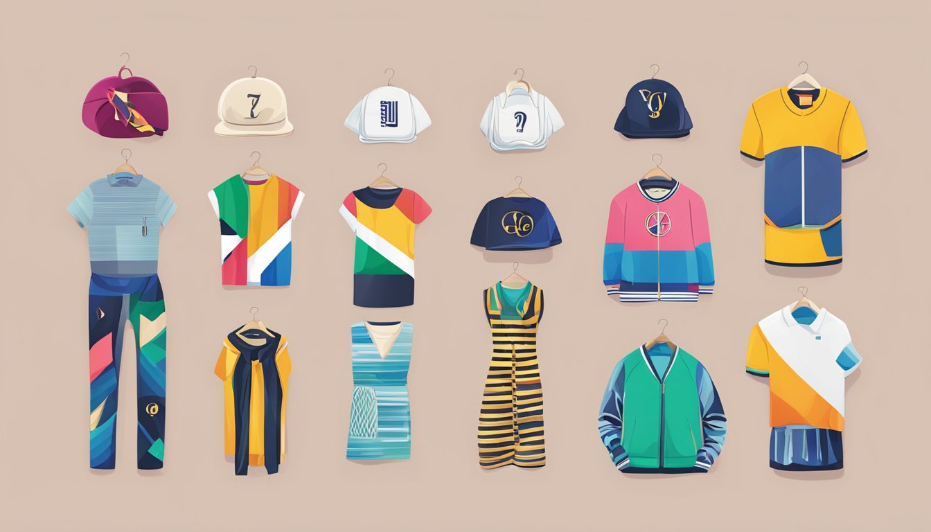 A row of popular fashion brand logos with "Frequently Asked Questions" text above