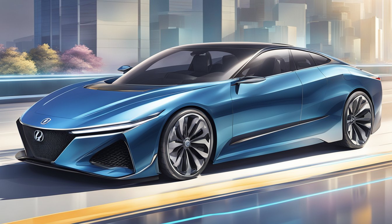 Japanese car brands showcase innovation and technological advances in sleek, futuristic vehicles. Cutting-edge features and advanced engineering are evident in the design