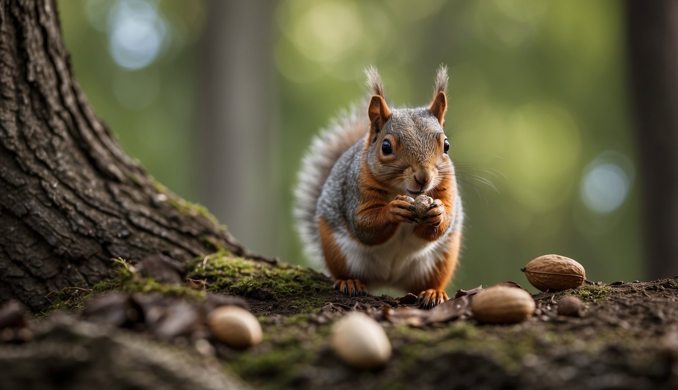 Squirrels' Secret Stash: How They Remember Where They Hide Nuts ...