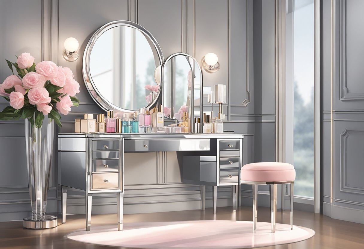 how to decorate a vanity