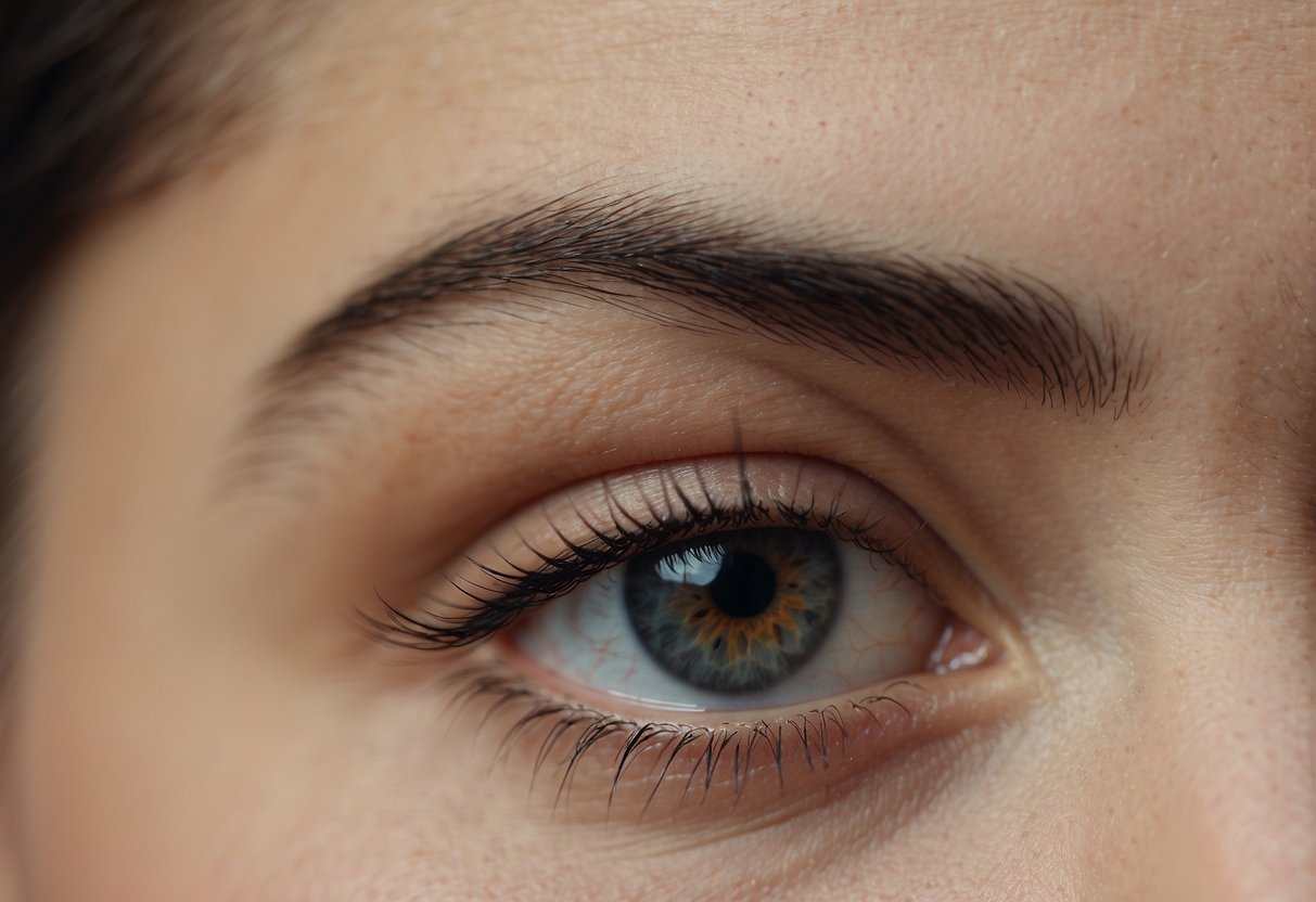 The eyebrow twitched uncontrollably, possibly due to stress or fatigue. A puzzled expression crossed the face, as the eyebrow continued to move on its own