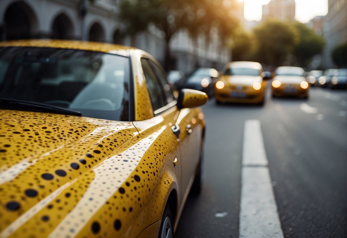 tiny-yellow-spots-on-white-car-causes-and-solutions-ran-when-parked