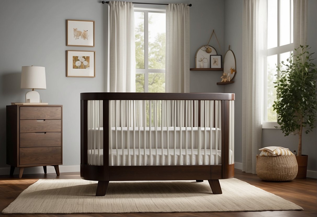 The Babyletto Modo crib is sleek and modern, with clean lines and a compact size. The Hudson crib is more traditional, with a larger frame and classic design