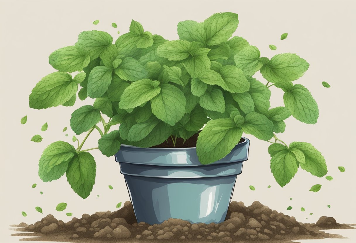 Why is My Mint Turning Brown: Understanding Common Causes in Your Herb Garden