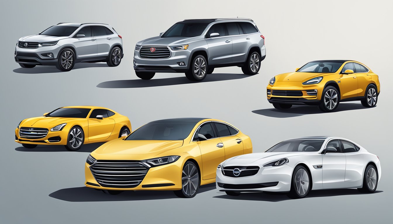 A lineup of top car brands with badges displayed, emphasizing reliability