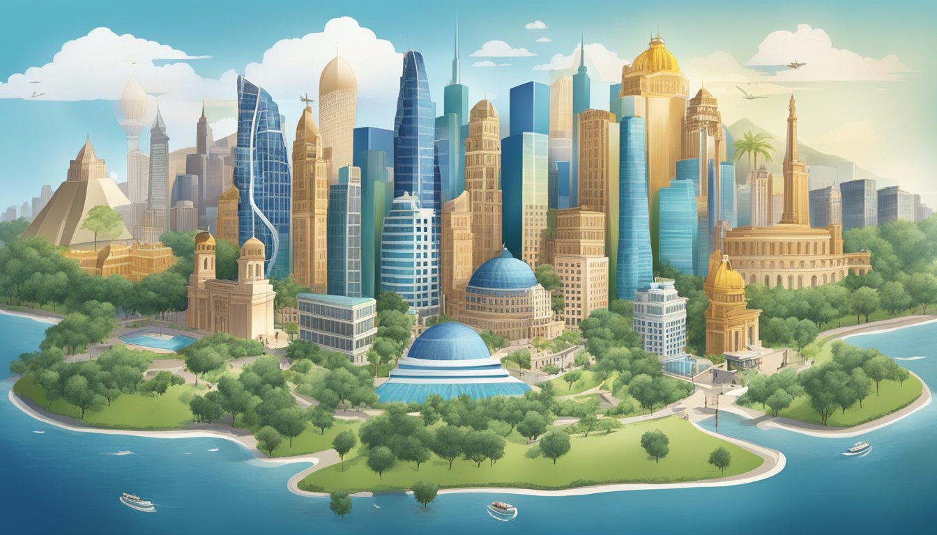 Hilton brands expanding across the world, with footprints in major cities and iconic landmarks