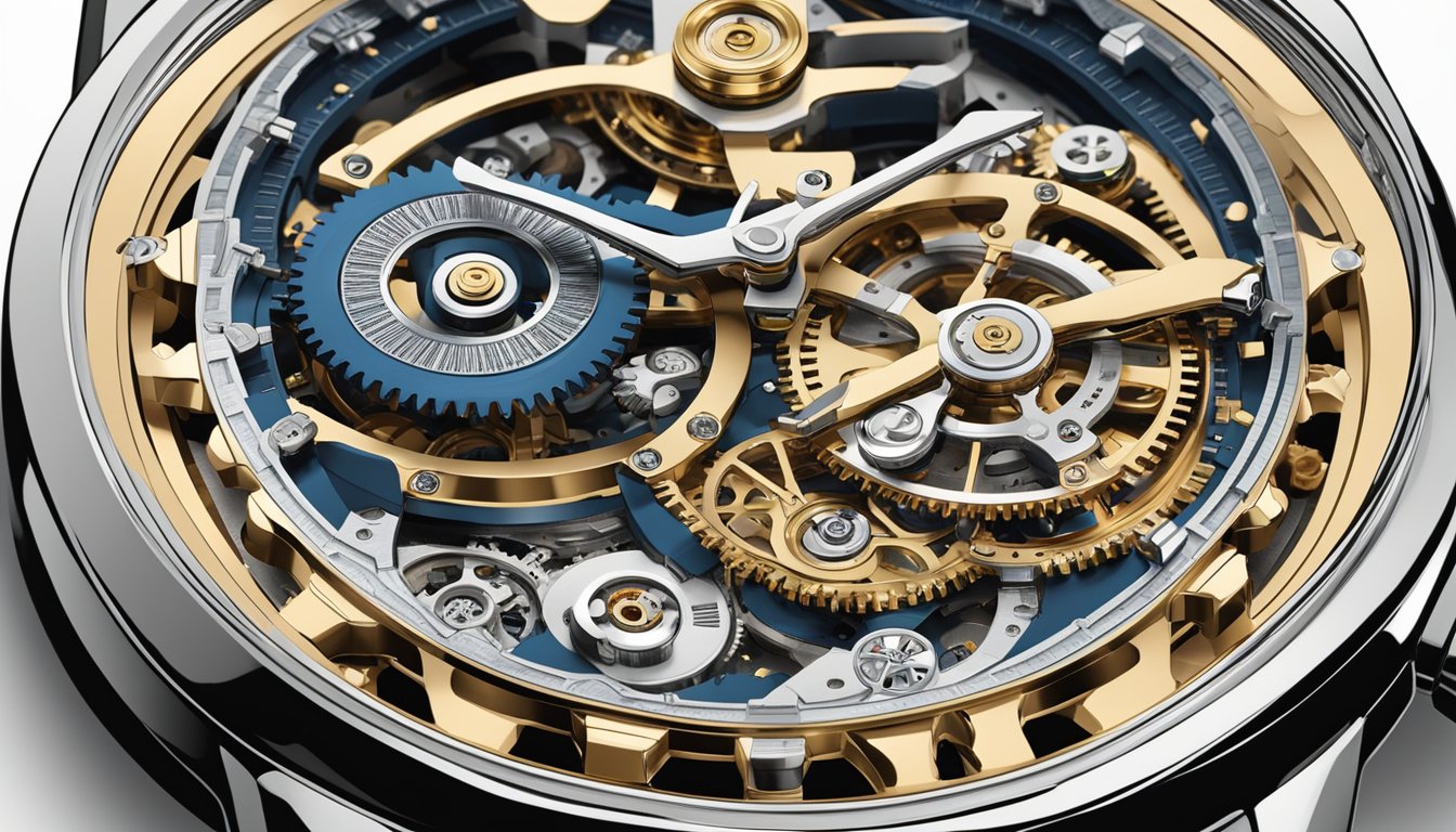 A master watchmaker meticulously assembles intricate gears and delicate components, showcasing the precision and artistry that sets luxury watches apart