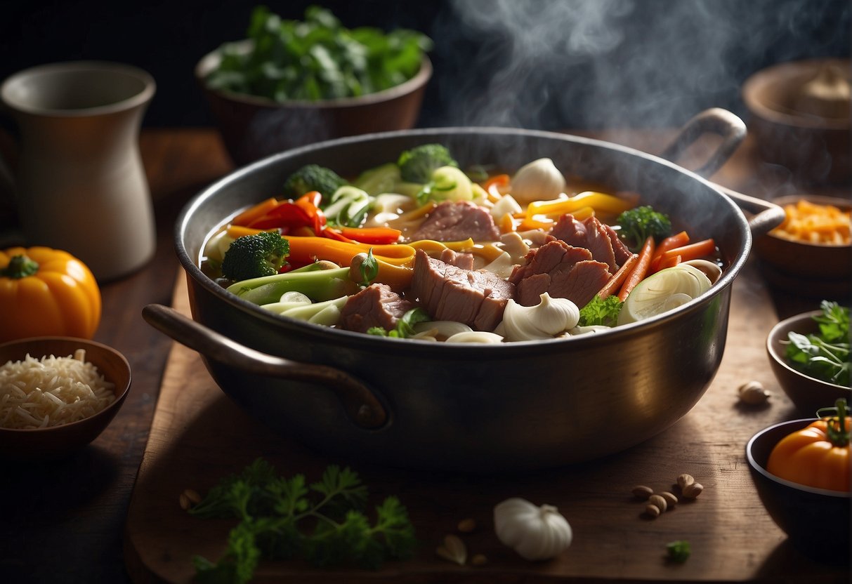 Chinese Stock Recipe How to Make a Delicious and Nutritious Broth