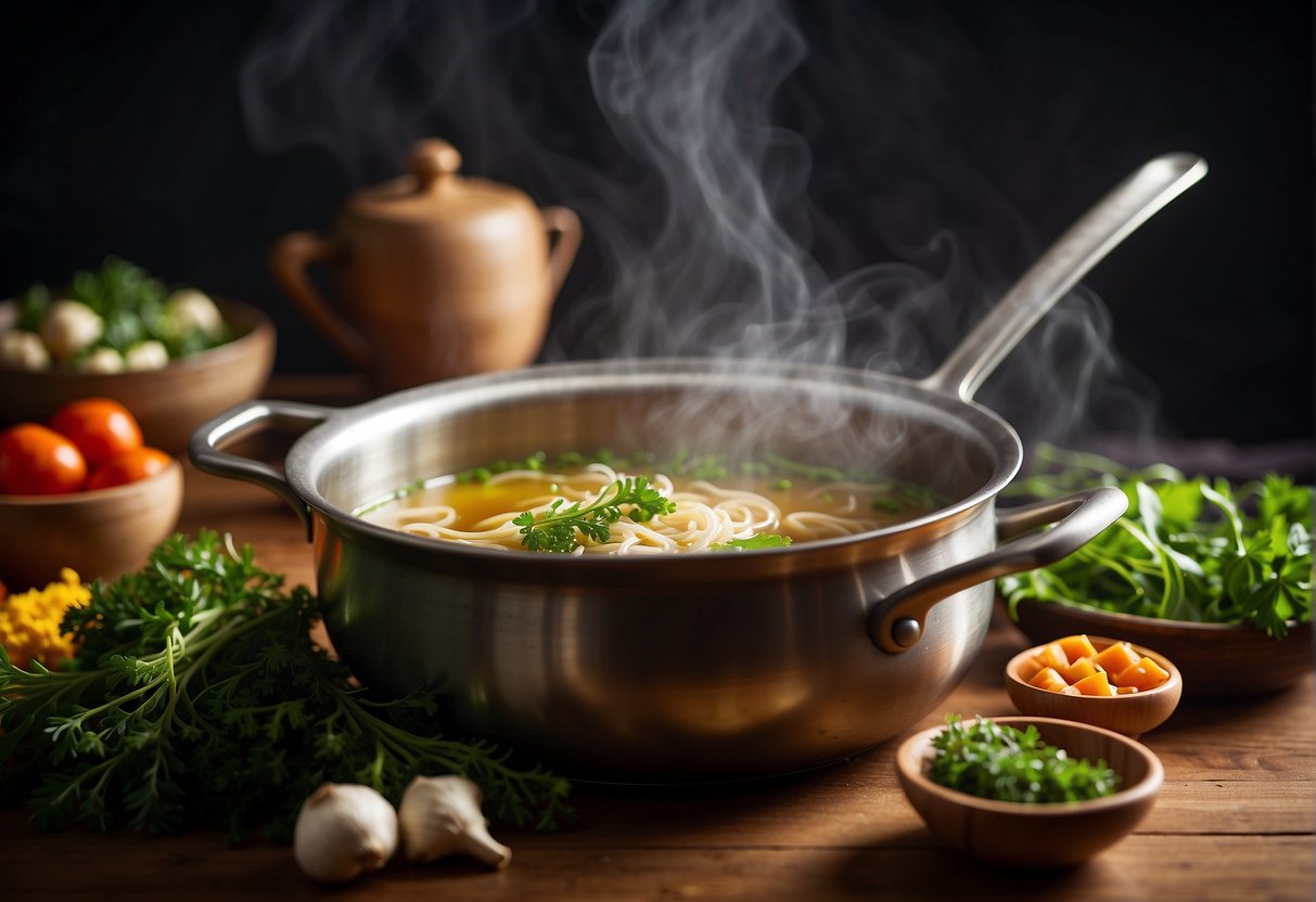 Chinese Stock Recipe How to Make a Delicious and Nutritious Broth