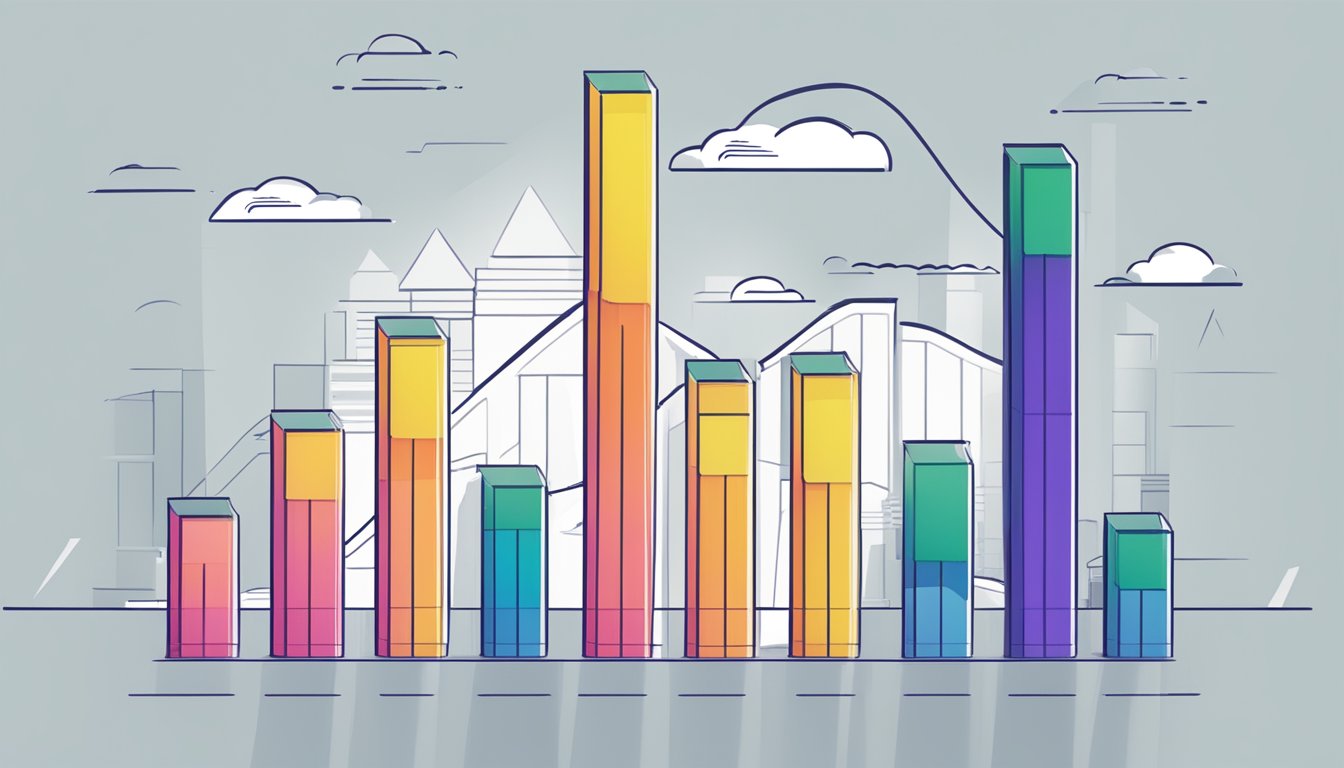 A bar graph showing rising financial performance for ACCO Brands