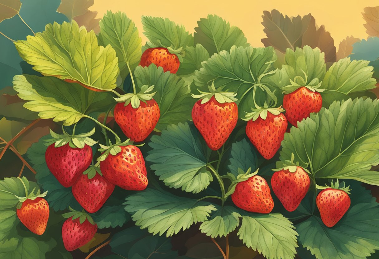 Strawberry Leaves Turning Red: Uncovering the Causes and Solutions