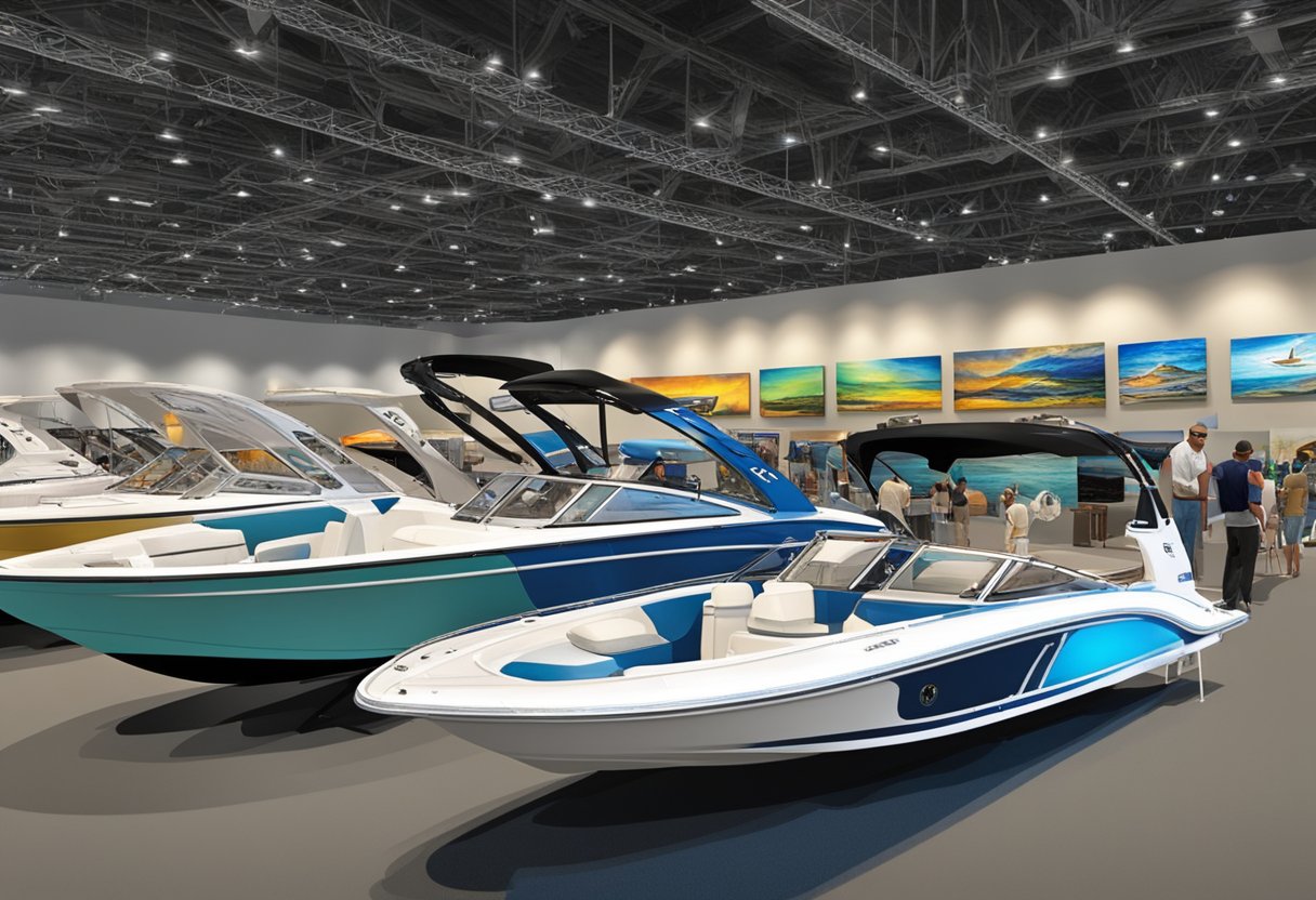 The Orlando Boat Show buzzes with industry connections as exhibitors showcase their latest products and technologies to eager attendees