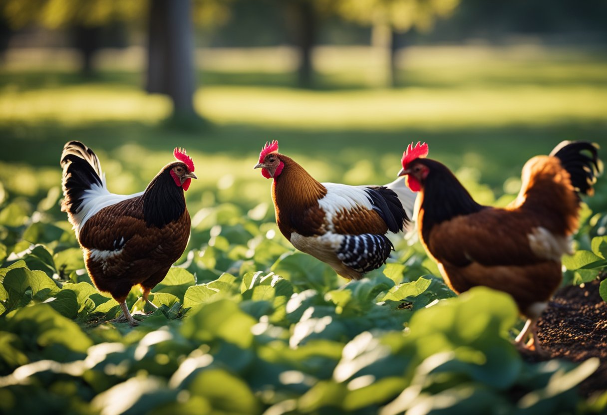 can chickens eat sweet potato leaves