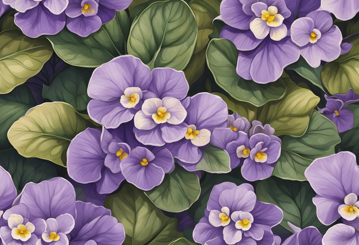 African Violet Leaves Turning Brown Causes and Solutions Evergreen Seeds