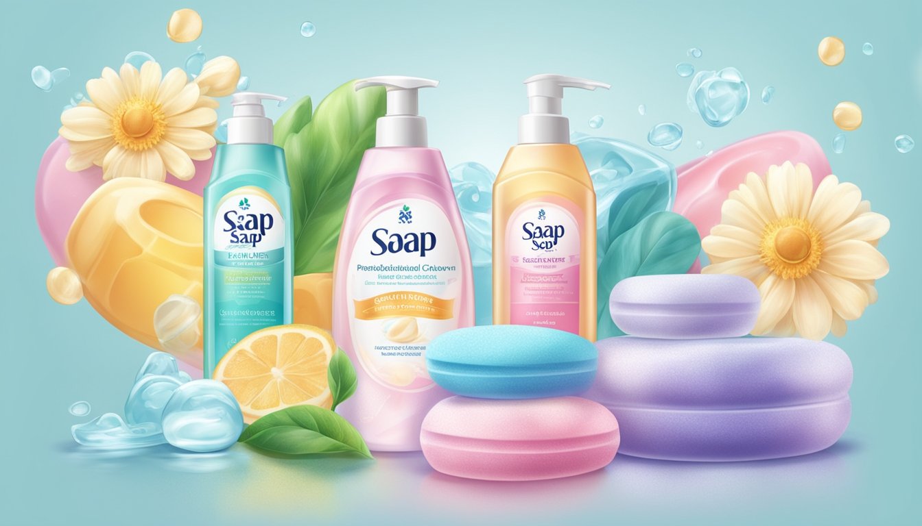 A clear, radiant skin with antibacterial soap brands. A gentle lather cleanses and protects, promoting healthy skin