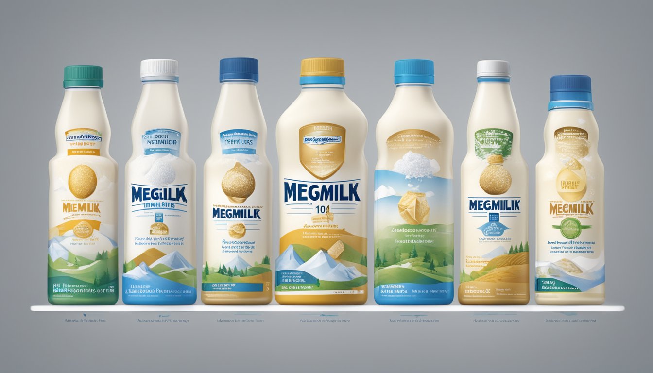 A timeline of Megmilk Snow Brand's history, from its founding to present day, featuring key milestones and product developments