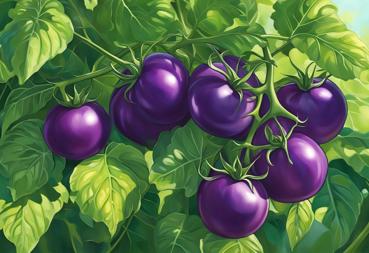 Purple Tomato Leaves: Understanding Causes and Solutions in Your Garden
