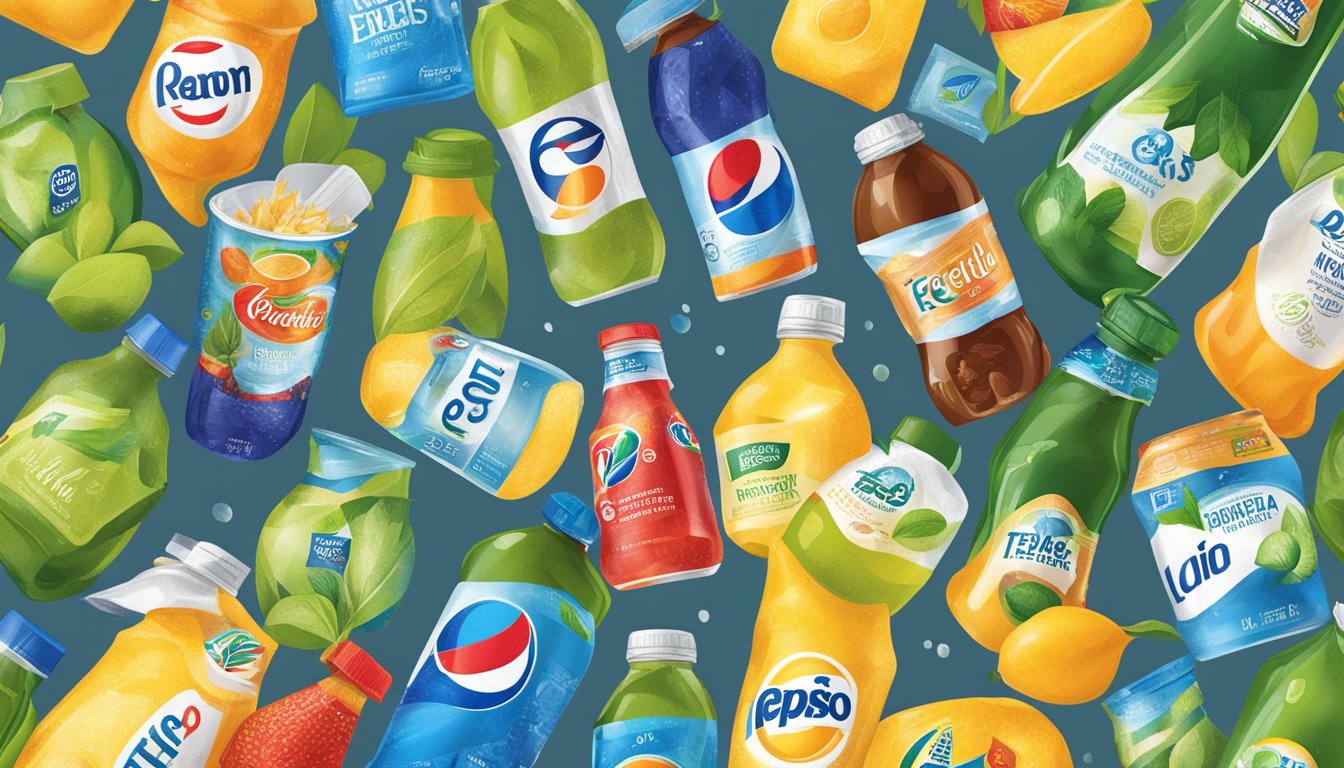 PepsiCo brands promote sustainability and ethical practices through eco-friendly packaging and responsible sourcing of ingredients