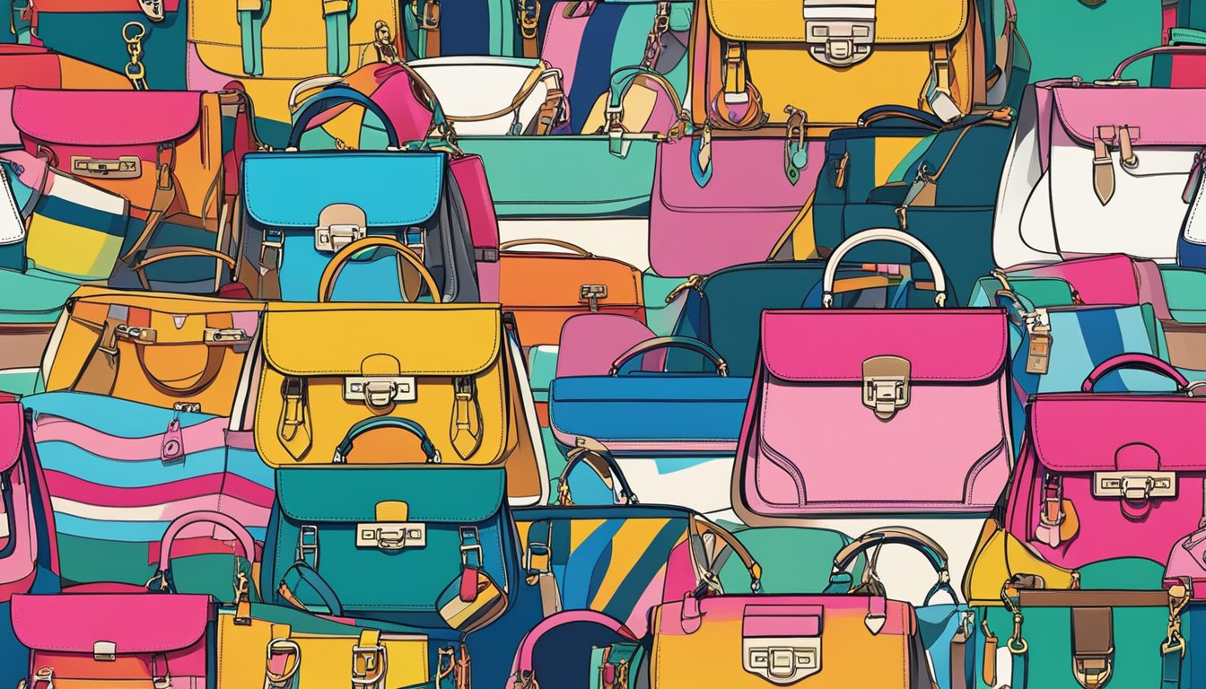 Vibrant, bold colors and unique, stylish designs define Singapore handbag brands. The bags exude personality and charm, showcasing the diverse culture and creativity of the city