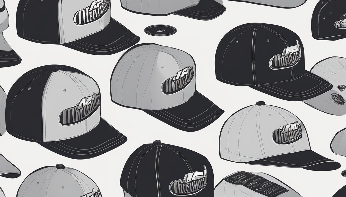 A brand logo being meticulously printed on various merchandise, with attention to detail and consistency in color and placement
