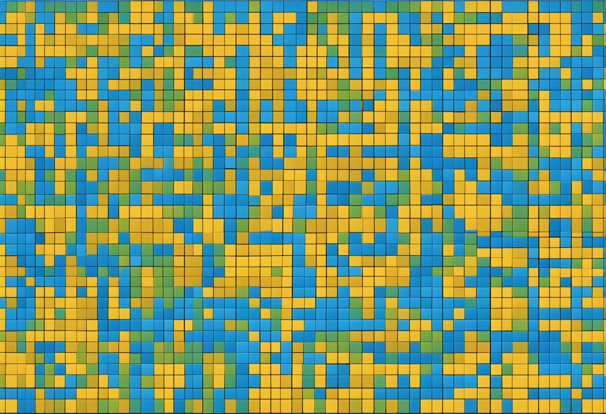 The scene depicts a grid with criteria for tax incidence rule matrix