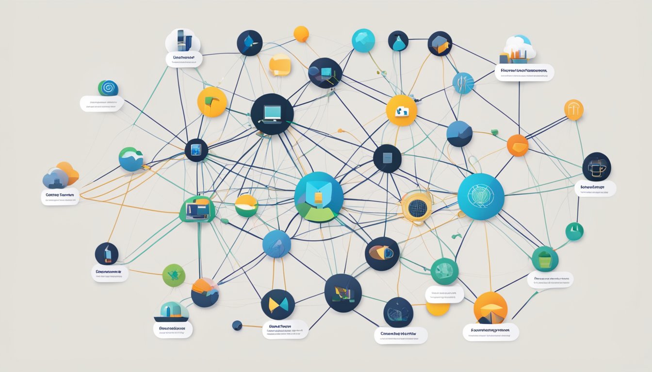 A network of interconnected brands radiating from a central hub, each with its own distinct identity and purpose