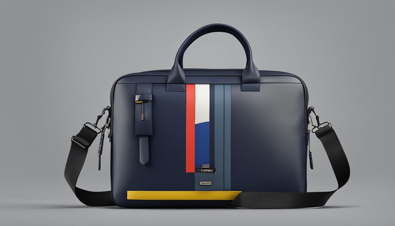 A sleek, modern laptop bag with the Cartinoe Tommy brand logo prominently displayed on the front. The bag is made of high-quality materials and features multiple compartments for organization