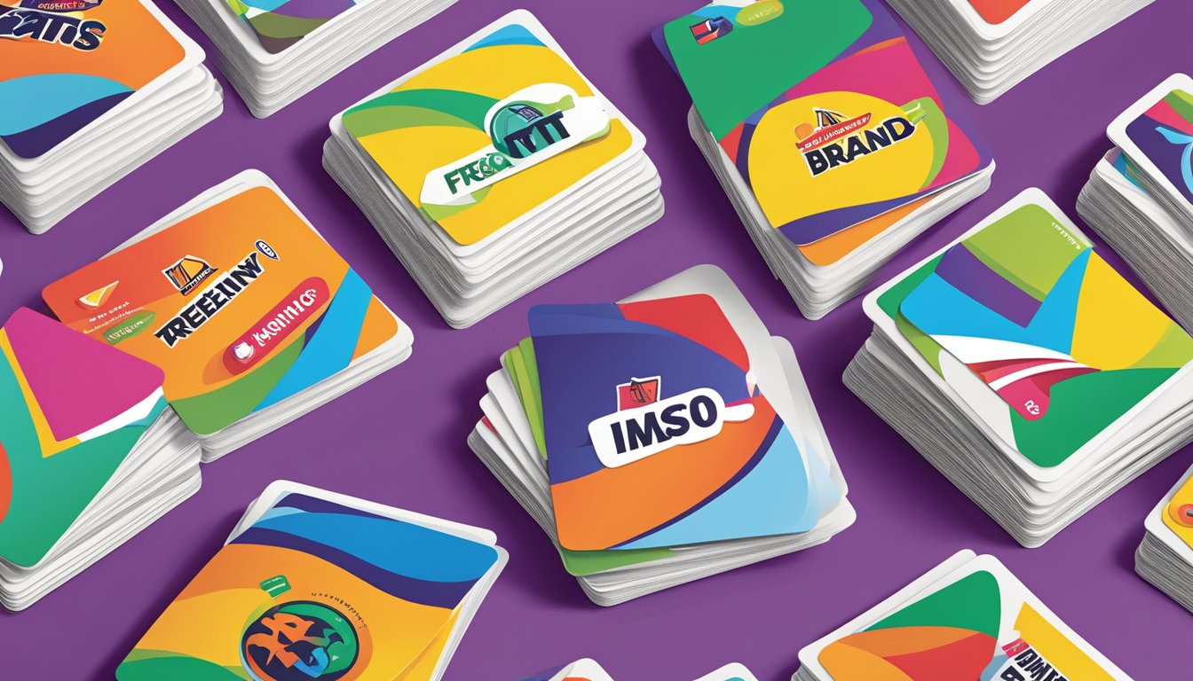 A stack of colorful "Frequently Asked Questions" cartoon cards with the Tommy brand logo displayed prominently