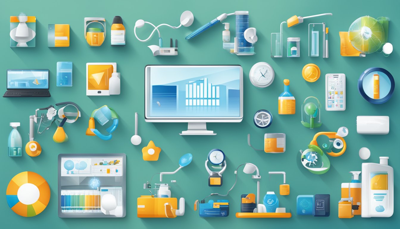 A diverse range of industries, from technology to healthcare, showcasing the Brand Assurance Across Industries logo on their products and services