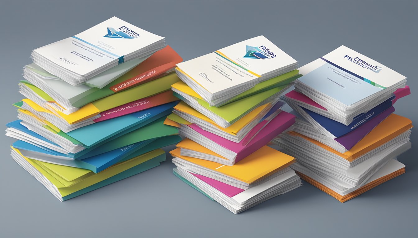 A stack of colorful "Frequently Asked Questions" pamphlets with the Byford brand logo prominently displayed